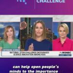 Kari Byron Instagram - #FBF to that time we were live with @aliciaonmsnbc 😆 Science, Technology, Engineering, and Math are the keys to shaping tomorrow's leaders and problem solvers. 🔑✨ Watch #NationalSTEMChallenge Co- share their inspiration for the championing the largest STEM event in US history🤯🥽🧪🔬 and how they're unlocking student innovation through STEM education - where curiosity meets creativity! 🚀⁠ #LinkInBio⁠ ⁠ #NationalSTEMChallenge #MSNBC #AmericanVoices #STEMChallenge #STEMLearning #SeeItBeIt #STEM