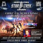 Kate Mulgrew Instagram - See you this weekend, London! Prodigy screening + panels, autographs, photo ops on the Voyager bridge…join us 🚀 @destinationstartrek #StarTrekProdigy