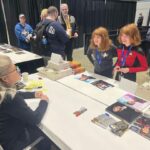 Kate Mulgrew Instagram - Ten photos for the last #tbt of 2022! Quite a year, to say the least. Thank you to everyone who came out to say hello at conventions across the US, to my intrepid Prodigy cast & crew, to the folks at the Janeway statue in Bloomington, and to everyone who follows me across social media! As Janeway said in today's #StarTrekProdigy season 1 finale - go boldly. 💫🚀🖖🏻 @startrekonpplus @startrek @jameelajamil @brettgray @alexkurtzmanofficial @janewaycollective All photos by Amy Imhoff @amyimhoff1701