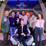 Kate Mulgrew Instagram - #tbt Last year's @nycomiccon with the #StarTrekProdigy team! See you at our Saturday panel to talk all about the new episodes dropping later this month 🚀🖖🏻✨ @startrekonpplus @nickelodeon @deebradleybaker @brettgray @ryleealazraqui Dan & Kevin Hageman, Ben Hibon Photo: @AmyImhoff1701