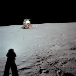 Kate Mulgrew Instagram - Apollo 11 entered into lunar orbit on July 19, 1969. A civilian research pilot, Neil Armstrong, commanded the mission. Think of it: he and Buzz Aldrin were the first humans to walk on the moon and returned to tell the tale. Collins would remain in the command module. They agreed and shook hands. Finally, together, on July 20, 1969, they landed in the Sea of Tranquility. The heights to which we can rise when we choose to rise together. Image via @nasa