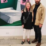 Kate Mulgrew Instagram - A wonderful opening night for @alec.egan's newest art show! Head to the @anatebgigallery in LA to see his beautiful work for yourself.