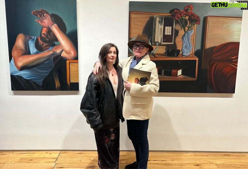 Kate Mulgrew Instagram - Another stunning show from my niece @theresemulgrewart at @freightandvolumegallery in NYC! "Room 126" runs now through April 29 - do stop by if you have the opportunity! #artistsoninstagram #painting #proudaunt
