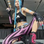 Kate Vitamin Instagram - I haven’t been posting much, so here’s me looking hot as fuck as Jinx. I do have like 5 cosplays in progress, wanna guess?