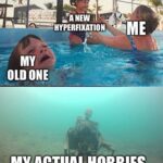 Kate Vitamin Instagram - “You better not be hyperfixated on a new hobby and neglect every other part of your life.” Literally me: