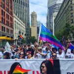 Katherine Langford Instagram - PRIDE ❤️💛💚💙💜 Wishing everyone a beautiful and safe day, full of love. Thankyou to everyone who came out this weekend, and to those who continually support the community. May we continue to support and fight for those who are marginalised 💖 San Francisco, California