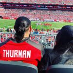Keith Thurman Instagram - Thanks for the sparring session today Captain Fear! Great day at @rjstadium and BIG win for the @buccaneers!! #GoBucs #OneTime Raymond James Stadium