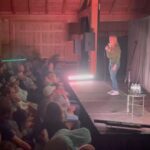 Kelsey Cook Instagram - Tour life lately 🍪 ✈️ The video is from @dancumminscomedy’s Timesuck Podcast Summer Camp last weekend. We did a show for 500 people in a barn in Pennsylvania and it was one of the best crowds I’ve ever performed for. As a longtime Timesuck fan, it was so cool to be there 🙌🏻 Louisville this weekend!! let me know what cities you want me to come to next year because we’re getting the 2024 tour set up! 👇🏻 📸 @melissalynnel