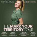 Kelsey Cook Instagram – 🚨NEW TOUR BABY!🚨The first leg of the Mark Your Territory Tour starts in January and tickets are on sale now! I’ll be heading to a ton of cities after summer too. Texas—I promise I’ll be there in the fall! 🙏🏻 as always, comment below where you want me to perform and I’ll do my best to make it happen! The rest of this year’s cities are: Nashville (tonight), Huntsville, Atlanta, Boston and Tampa. 
📸 @toddrphoto