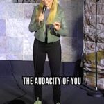Kelsey Cook Instagram - I do respect his barbed wire toenail approach though 😂 #standupcomedy #comedy #reels #relationships #dating