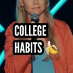 Kelsey Cook Instagram – I was very feral in college 🍌🥣🦝 #standupcomedy #comedy #reels #college #lifehack