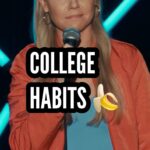 Kelsey Cook Instagram - I was very feral in college 🍌🥣🦝 #standupcomedy #comedy #reels #college #lifehack