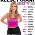 Kelsey Cook Instagram - Some new dates added to the Nice Try Tour! 💥 I’ll be in Stamford in June at the new location of @nyccstamford for those of you in the NYC area. Unfortunately Tacoma had to be moved to February, but I can’t wait for those shows. As always, if you don’t see your city on here, comment below where you want me to go and I’ll try to make it happen! 👇🏻
