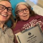 Kelsey Cook Instagram - Happy Mother’s Day to the foosball queen and the most amazing mom on the planet 👑 Two years ago, my mom was diagnosed with Frontotemporal Dementia. She spent five months in the hospital, has gone on and off hospice multiple times, and has pulled through at every turn. She is by far the strongest person I’ve ever known. If you also have a parent with dementia, know that you’re not alone. It can feel isolating to care for a loved one going through this disease, but as I’ve started to open up more about it, I’ve been overwhelmed by the amount of people who are going through something similar. Thank you to everyone who’s sent incredibly thoughtful emails to our podcast’s account ❤️ they’ve made a huge difference for me and I appreciate it so much 🫶🏻