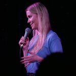 Kelsey Cook Instagram - The manager at @hilarities really reaches into the bowels of the internet to find the wildest green room photos 😂 that’s one of my first headshots from when I was 21 (but had the haircut of a devoted soccer mom) and I truly thought that was gonna be a hot facial expression. Had no idea that I looked like a woman who had been told her Kohl’s coupon expired and then demanded she speak to the manager 💀 thank you Sam, Nick, and Scott for everything this weekend! What a special club. Grand Rapids, DC, Nashville (2nd show being added), Huntsville, Atlanta, Boston and Tampa up next!! Cleveland, Ohio
