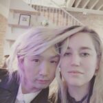 Kentaro Kameyama Instagram – #designerkentaro got #blonde #hair  @norarockstar Los Angeles, California