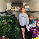 Kentaro Kameyama Instagram - #shopping #flowers inside of my #favorite #flower #truck in #Hollywood this #morning 🌷#projectrunway #season16