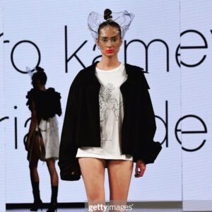 Kentaro Kameyama Instagram - Showing my #new #collection in #NY last #Friday #NYFW And thank you so much for everything @hectorsimancas #makeup #mask