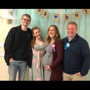 Kenton Duty Instagram - Oh boy Oliver, hope you’re ready to pull pranks on your mom and dad. Won’t that be a twist? 🤔🤫😉 #timetocelebrate #timetogether #timeforoliver #babyshower #girlfriendsfamily