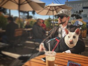 Kenton Duty Instagram - Lap dog or Coffee Date?