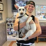 Kenton Duty Instagram - My little Polar Coyote. #Katana #happydog #happyman