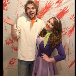 Kenton Duty Instagram - Fred and Daphne were on hand at our party last night to solve all the mysteries.