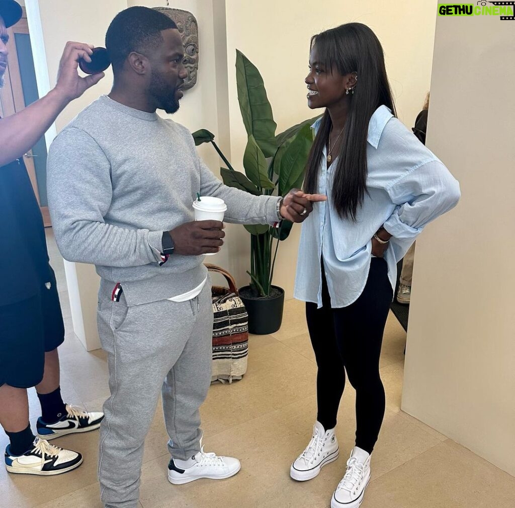 Kevin Hart Instagram - The best Co Star ever…. So proud of my little girl who is such an amazing talented driven woman that is destined for greatness…. You inspire me Heav….Dad loves you!!!!! Keep going 💪🏾 #Harts