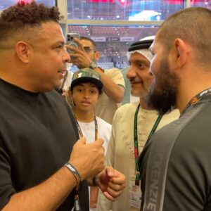Khabib Nurmagomedov Instagram - One and only @ronaldo