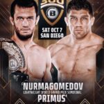 Khabib Nurmagomedov Instagram – Historical #Bellator300 event in San Diego, California headlined by my Brother @usman_nurmagomedov  vs Brent Primus. 

Step by step my young brother is moving forward and he’s the flag bearer of our Family on international arena today.

October 7 his second title defense 🤲🔝

Let’s go my Brother @usman_nurmagomedov