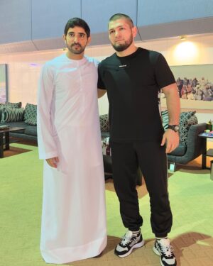 Khabib Nurmagomedov Instagram - iftar in Dubai 

Thank you for your hospitality @faz3 

#Ramadan2023