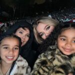 Khloé Kardashian Instagram – The Queen of Christmas!!!! For the little girls very FIRST concert ever, we went to see the Queen herself, @mariahcarey !! We all had the best time, creating the most magical memories!! Thank you mommy for taking all of us! 🩵