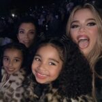 Khloé Kardashian Instagram – The Queen of Christmas!!!! For the little girls very FIRST concert ever, we went to see the Queen herself, @mariahcarey !! We all had the best time, creating the most magical memories!! Thank you mommy for taking all of us! 🩵