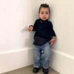 Khloé Kardashian Instagram - Tatum in a FEW of his costumes The Rock @therock A lumberjack Yoda