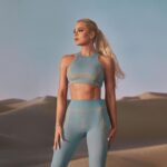 Khloé Kardashian Instagram - The Fabletics | Khloe Edit has Seamless sets that hug every beautiful curve 🦋 #Fableticspartner