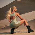 Khloé Kardashian Instagram - Onesie and done. One of my favorites👏🏽 #Fableticspartner #fableticsxkhloe