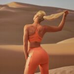 Khloé Kardashian Instagram - 🍑🧡