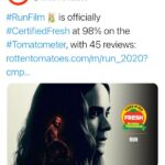 Kiera Allen Instagram - I’m breaking Instagram etiquette and posting a Twitter screenshot because.... well. Yeah. #RUNfilm is on @hulu at MIDNIGHT ET TONIGHT! And that’s thanks to so many more people than I could tag here, but I am deeply grateful to them all.
