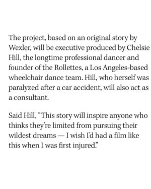 Kiera Allen Instagram - I’M OFFICIALLY A PROFESSIONAL SCREENWRITER! And I cannot believe how lucky I am that THIS is my first screenwriting job. Grace is a beautiful story, and it’s an honor to be working with @freddywexler, @chelsiehill, and @disney. We are cooking up something really special.

I’ve dreamed of being a writer for as long as I’ve dreamed of being an actor - which is to say, my entire life. I’ve dreamed of this moment. So I guess Disney was right. Dreams really do come true.