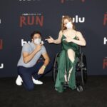 Kiera Allen Instagram - Photos from the premiere of #RUNfilm last night, featuring some classic Angelina leg and a few of my favorite people in the world: @aneeshchaganty, @mommasohn, @nattqq, @sevohanian, and last but certainly not least, the true stars, Mom and Dad. Hair by @davestanwell Makeup by @kmannmakeup Styling by @emilysanchezstyle Thank you so much to this incredible team for my first ever red carpet look. I hope you know how happy you made me.