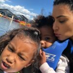 Kim Kardashian Instagram – Lake Life