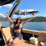 Kim Kardashian Instagram – Lake Life