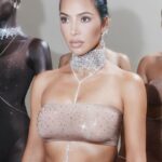 Kim Kardashian Instagram - SWAROVSKI X SKIMS 💎💎💎 a first of its kind collaboration that fuses @Swarovski’s iconic glamour with @SKIMS innovative silhouettes, resulting in a unique crystallized collection.  Launching on November 7th at 9am ET on SKIMS.COM and in select Swarovski stores. Photos 1, 3, 5, 7, 9: @mertalas Photos 2, 4, 6, 8, 10: @vbuntitled