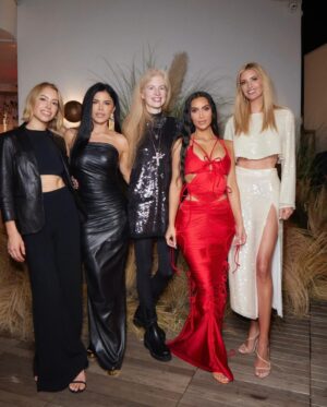 Kim Kardashian Instagram - So blessed to have hit the jackpot of friends! I couldn’t have ever dreamed I would be so lucky to call these girls my friends ✨ thank you for all the birthday love ❤️ and Kourt I’m jumping in bed with you next week for our bed rest picnic 🎂