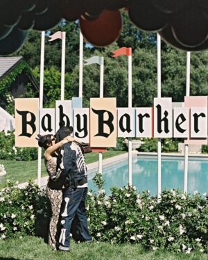 Kim Kardashian Instagram - Baby Barker is coming 🤍