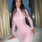 Kim Kardashian Instagram - Caring for women 🩷 at the Kering Foundation Gala