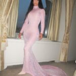 Kim Kardashian Instagram - Caring for women 🩷 at the Kering Foundation Gala