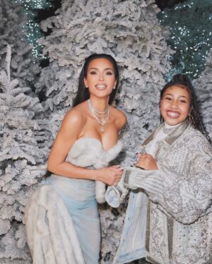 Kim Kardashian Instagram - Christmas 2023