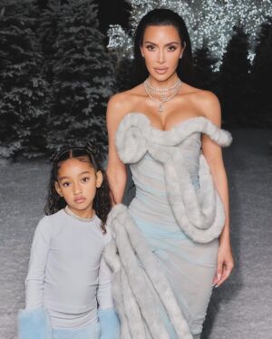 Kim Kardashian Instagram - Christmas 2023