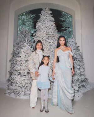 Kim Kardashian Instagram - Christmas 2023