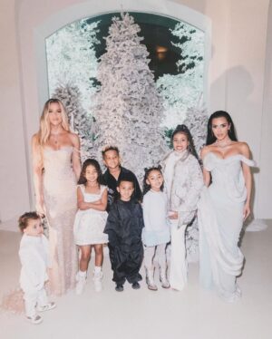 Kim Kardashian Instagram - Christmas 2023